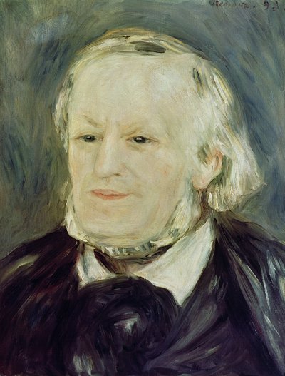 Portrait of Richard Wagner by Pierre Auguste Renoir